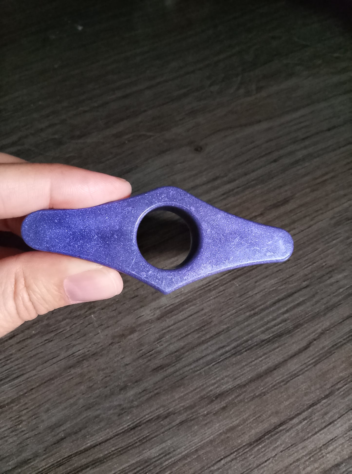 bague de lecture violette