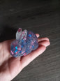lapin rose et bleue