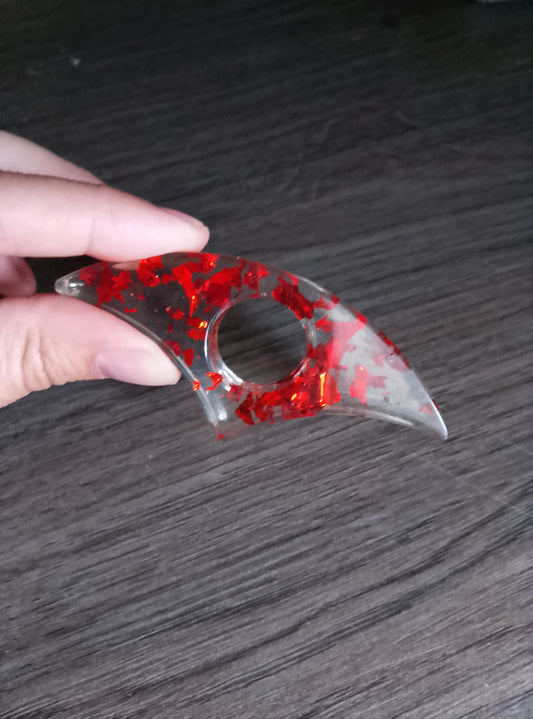 bague de lecture rouge
