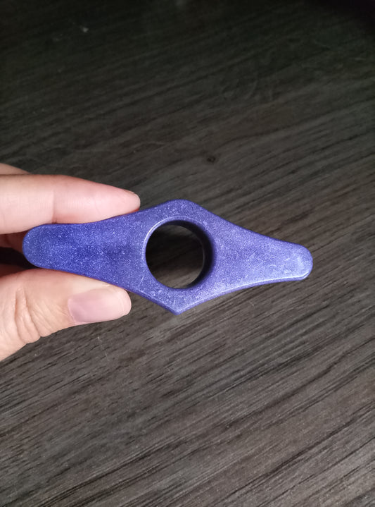 bague de lecture violette
