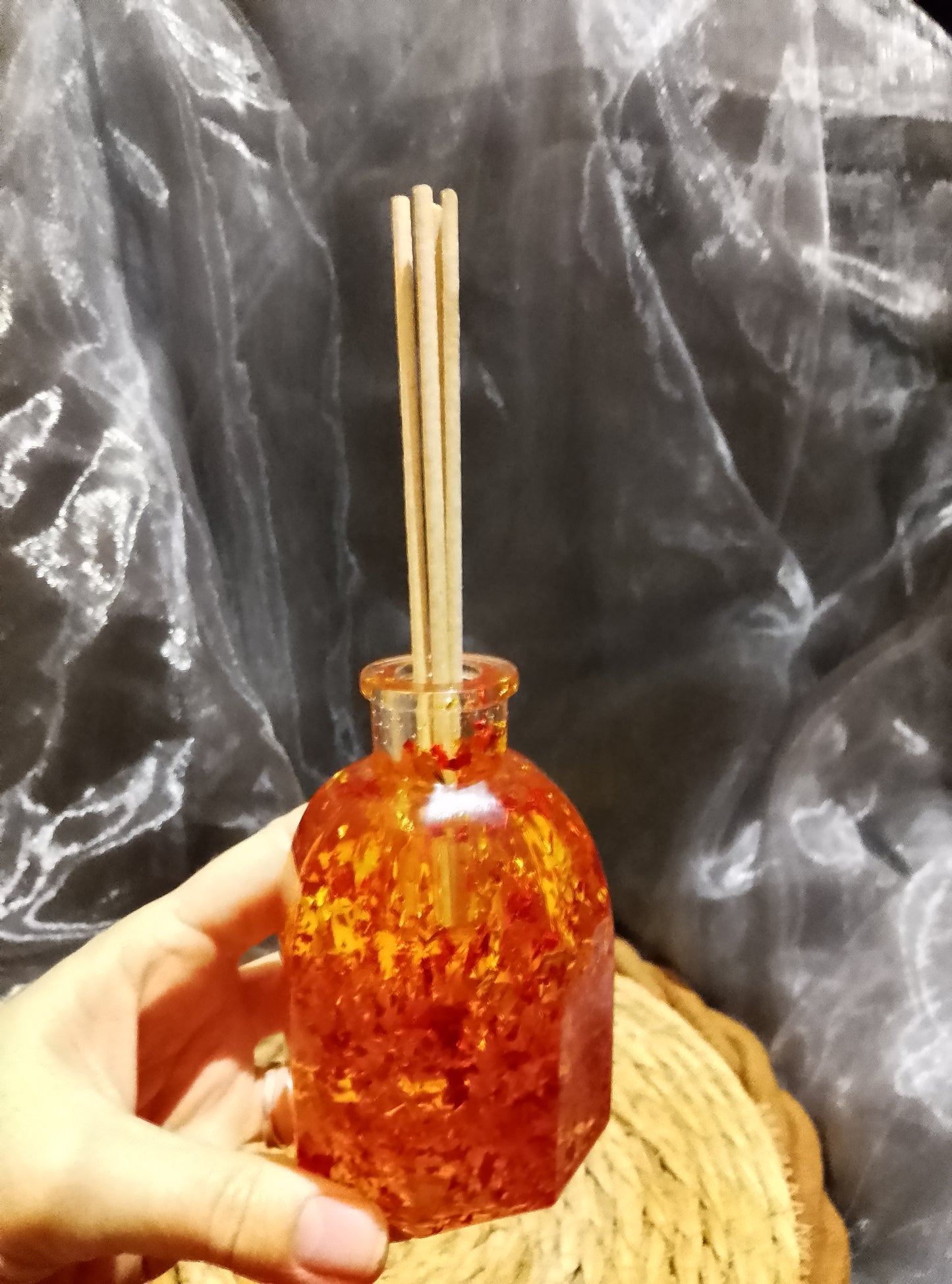 vase avec batonnet parfumé